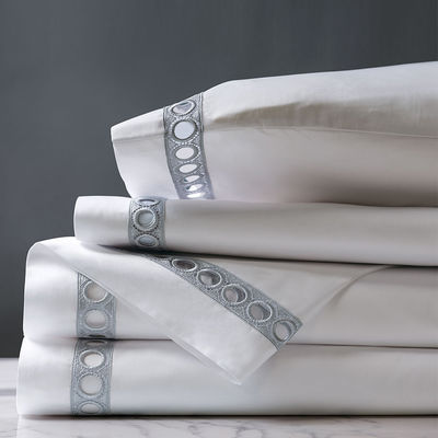 Billigste Bettlaken 100% Polyester Mikrofiber Spitze Hem Luxus Hochzeitslaken Set 3/4 Stück