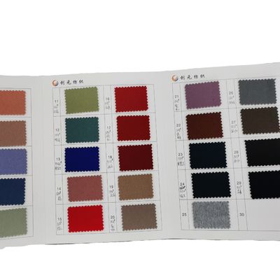 Gemachte Weichwolle 50% Polyester 50% Mäntelgewebe für den Herbst-Winter