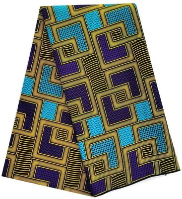 Gewebter Baumwollwachs für afrikanische Kleidungsstücke Traditioneller afrikanischer Druck