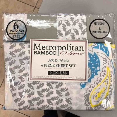 Gute 6 Stück Mikrofaser Bettwäsche Set 80gm 100% Polyester für keine Füllung und Verpackung