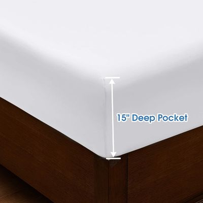 Solid Soft Brushed Microfiber Luxus Stickwerk Set 3/4 Stück individuell angepasst
