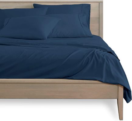 Verbessern Sie Ihre Schlafzimmerdekoration mit Bambus 2200 Serie 80gsm Bürsten Mikrofiber-Blatt Set