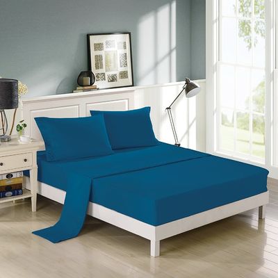 Keine Füllung Elegante und moderne Blume Broderierte Blätter Set 4 Stück 100% Polyester