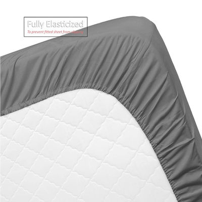 4 Stück 3 Linien Stickerei Hotel Bettdecke 100% Polyester