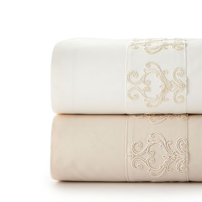 Billigste Bettlaken 100% Polyester Mikrofiber Spitze Hem Luxus Hochzeitslaken Set 3/4 Stück
