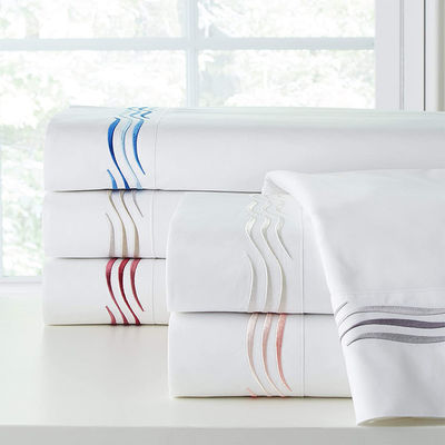 Zuhause Broderierte Bettwäsche Set Bettwäsche Set in nationalen Standards Farbfestigkeit Grad
