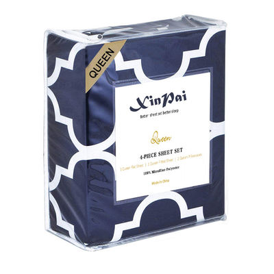 80gm 100% Polyester Mikrofiber 4PCS tragbares Druckbett mit KEINER Füllung