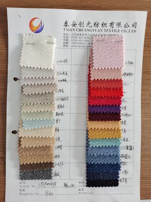 Zusammengefügte Loop Garne gefärbt Gewebe Wolle Baumwolle Polyester gemischt Gewebe für Anzug