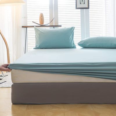 200TC Polyester-Bettwäsche Set 1 Bettwäsche und 2 Kissenbezüge für einen guten Schlaf