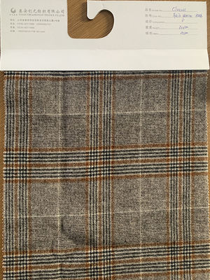 Gemachte Weichwolle 50% Polyester 50% Mäntelgewebe für den Herbst-Winter