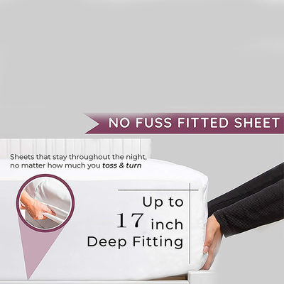 Luxus europäischer und amerikanischer Stil 1-2 kg weiche Mikrofiber 4 Stück Bettwäsche