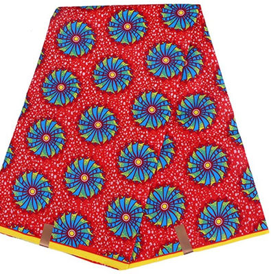 40X40 Garn Count Satin Stoff Afrikanische Wachsdruck Ghana Hitarget Echtwachs Top-Notch