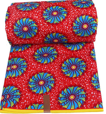 40X40 Garn Count Satin Stoff Afrikanische Wachsdruck Ghana Hitarget Echtwachs Top-Notch
