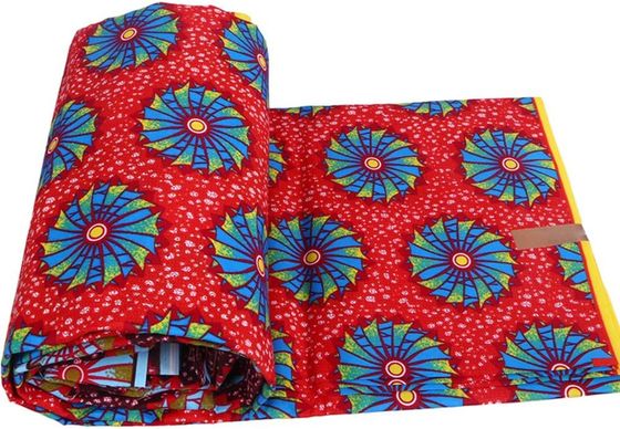 40X40 Garn Count Satin Stoff Afrikanische Wachsdruck Ghana Hitarget Echtwachs Top-Notch