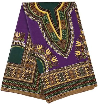 Geflechtete afrikanische Baumwollwachsstoffe Druckstoffe mit mittlerem Gewicht und Wachsmuster