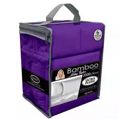 Faltenbeständig T1800 Mikrofaser gefärbtes Blatt Set 6 Stück nicht füllend 1,5-2 kg