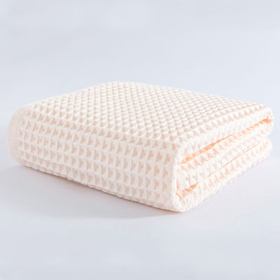 weiche Baumwolle Waffel Weave Decke 1pc Menge gewaschen und gefärbt perfekt für Baby