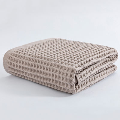 weiche Baumwolle Waffel Weave Decke 1pc Menge gewaschen und gefärbt perfekt für Baby