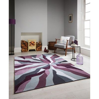 Seeland-Wolle und Seiden-Schnitt Pile Hand Tufted Teppich Alle Jahreszeiten handgefertigter Teppich für Wohnzimmer