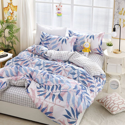 Verwandeln Sie Ihr Schlafzimmer mit 100% Polyester-gedruckten Pflanzen-Design-Bettwäsche und -Kästen