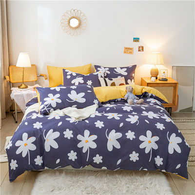 Verwandeln Sie Ihr Schlafzimmer mit 100% Polyester-gedruckten Pflanzen-Design-Bettwäsche und -Kästen