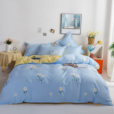 Verwandeln Sie Ihr Schlafzimmer mit 100% Polyester-gedruckten Pflanzen-Design-Bettwäsche und -Kästen