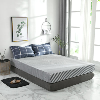 100% Polyesterfaser angepasst 4 Stück 2021 King Size Bettwäsche Set Baumwolle 300Tc für Schlafzimmer