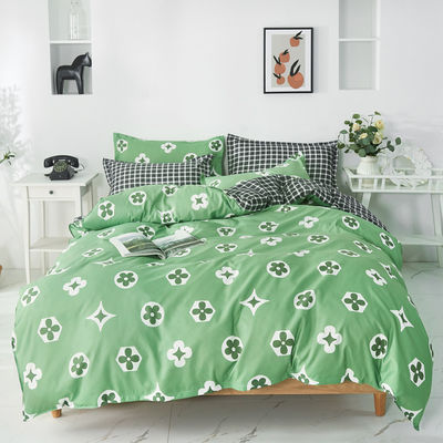 Schlafzimmer afrikanische Bettwäsche Set mit 300tc Fadenzahl und Custom Leaf Pattern Druck