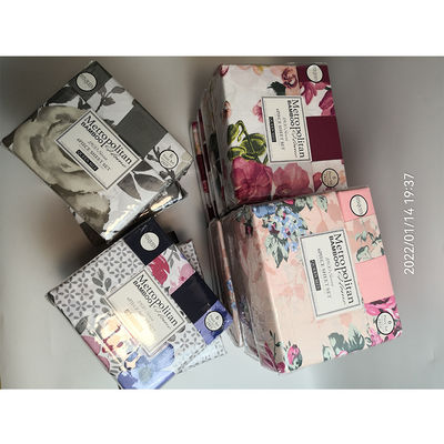 6PCS Druck Mikrofiber Stoff Bettwäsche Set in 100% Polyester bei Gut und Verpackung