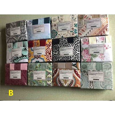 6 Stück 1800 Stoffdichte 1,5-2 kg Mikrofaser-Polyester-Bettwäsche