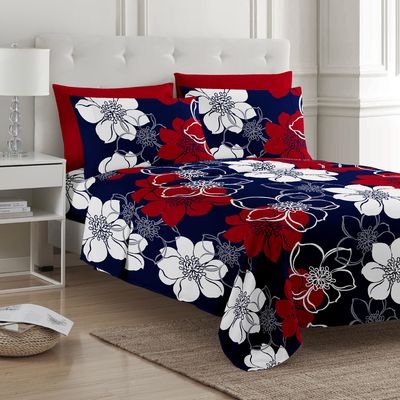 Blumen-Design-Bettwäsche-Sets für 1,5 Meter 5 Fuß-Betten Die perfekte Ergänzung zu Ihrem Haus