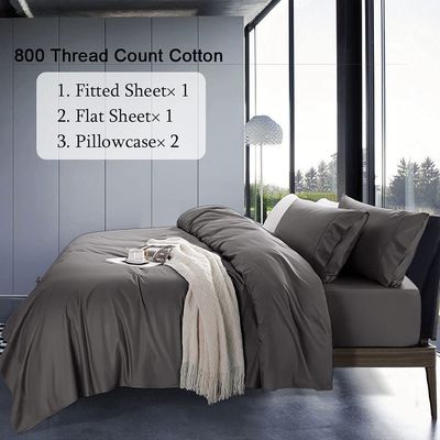 Schlafzimmer-Kühlwäsche-Sets aus 100% reiner ägyptischer Baumwolle