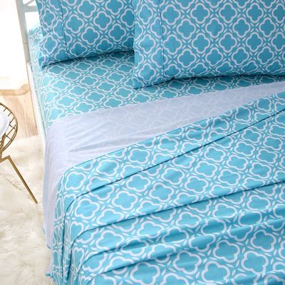 Individuelles Mikrofaser-Flanell-Blatt-Set - Luxus 4 Stück-Bettwäsche für Hotels