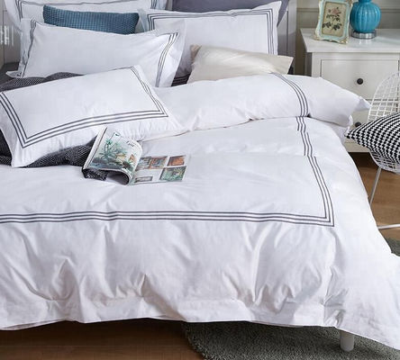 60 Zählen Reine Kleidung Baumwollbettwäsche für bequemes Schlafen in Hotels