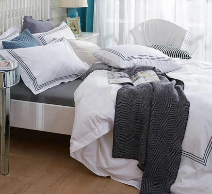 Poly Cotton Hotel Comfort Sheet Quilt Cover Kissenhülle für 2,2 m 7 Fuß Bett
