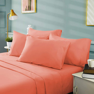 Ultra dünnes Set mit hoher Anzahl von Bettwäsche Soft Sheet 4 Stück Set für Zuhause in kundenspezifischer Farbe