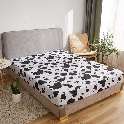 Vollgrößeres Kuhblatt Set 4PCS 1800 Schnürzahlen Schwarze weiße Kuhblätter mit tiefen Taschen